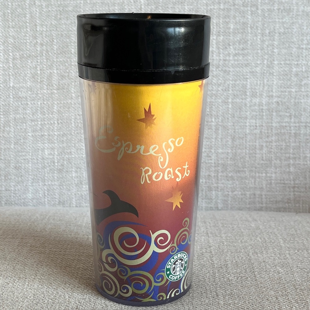 Starbucks Vintage 1997 16‎ Oz Travel Mug “Espresso Roast”